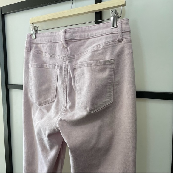 [6] Talbots Flawless High-Rise Jegging in Baby Ballet Pink Soft Comfortable Jean - Picture 3 of 8